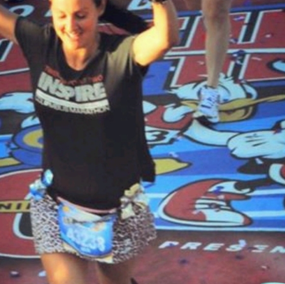 Leopard print running skirt - Picture 7 of 8